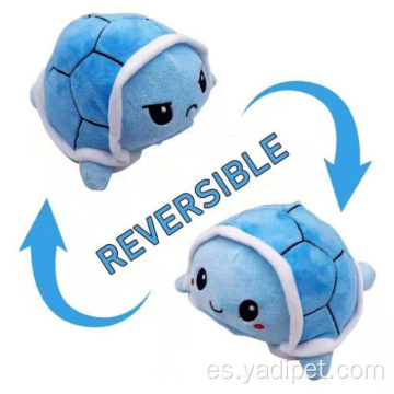 peluche de felpa reversible